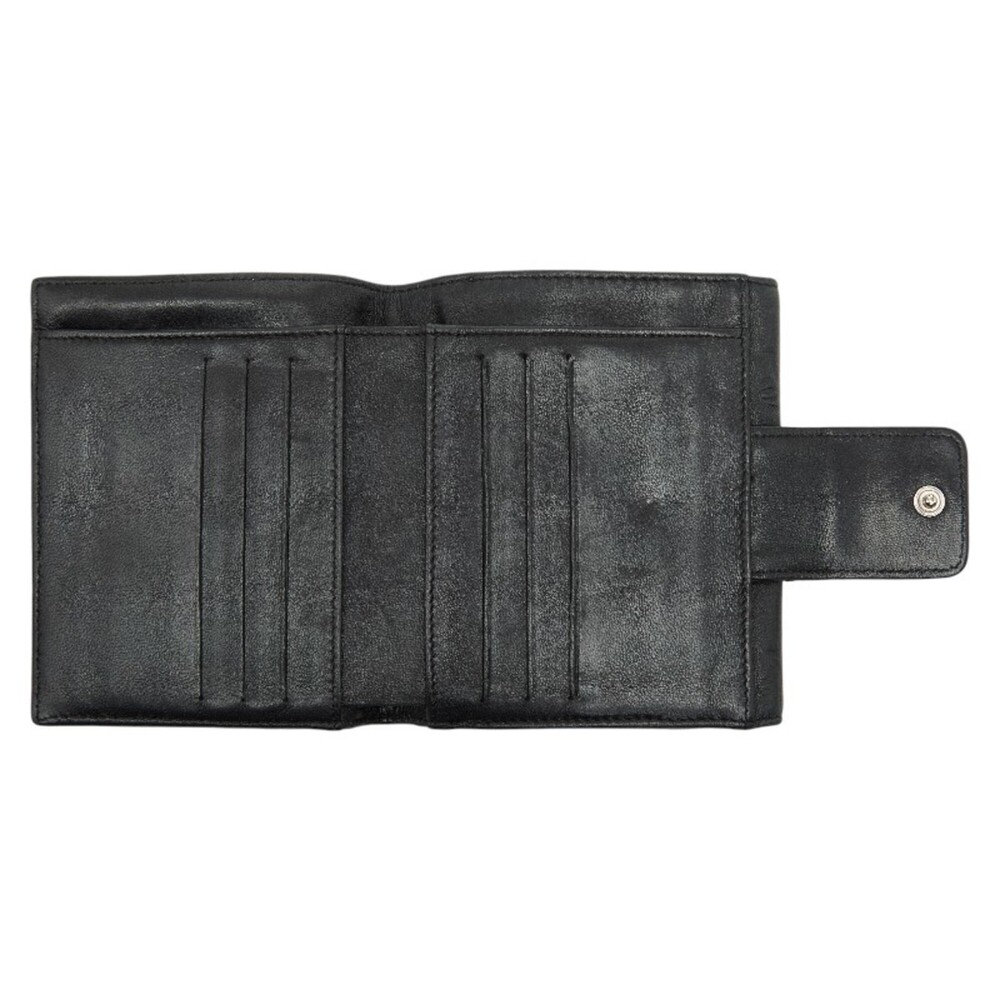 CHANEL Authentic Black Leather Wallet - Picture 6 of 10
